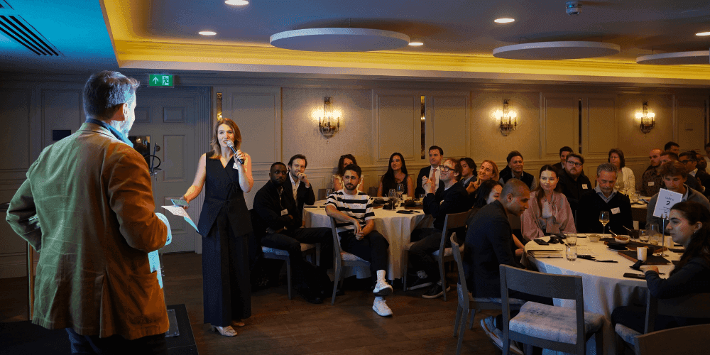 Inside the AI Founder Pitch & Roundtable Night hosted by SuLe and Brown Rudnick