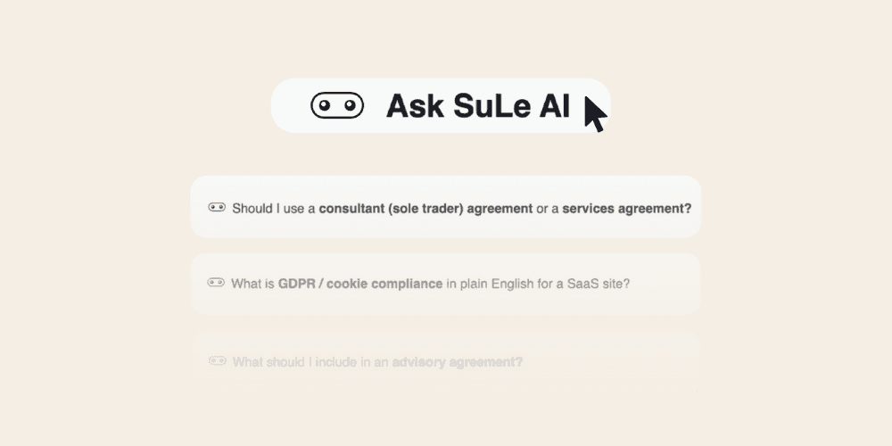 New Feature: SuLe Launches SuLe AI. Providing Users Lawyer-Vetted Legal Answers in Seconds