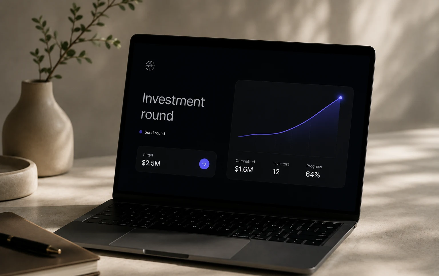 Taking investment